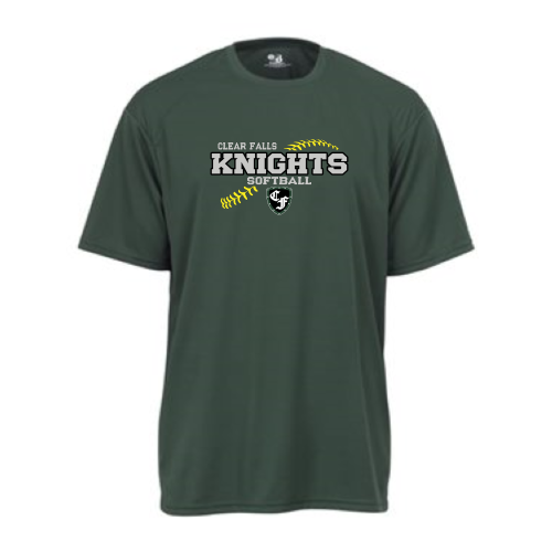 Load image into Gallery viewer, Clear Falls Knights - Softball - Youth B-Core SS Performance Tee
