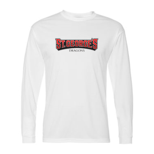 Load image into Gallery viewer, St Georges - Adult Long Sleeve  Performance Tee
