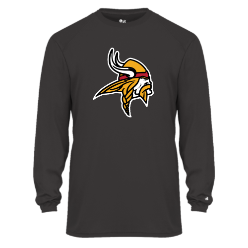 Load image into Gallery viewer, Mills Football - Youth LS Performance Tee
