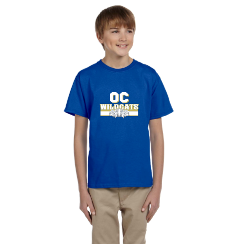 Load image into Gallery viewer, OC Wildcats - Youth Short Sleeve Cotton Tee
