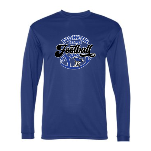 Load image into Gallery viewer, Cros-Lex Football -  Adult LS Performance Tee
