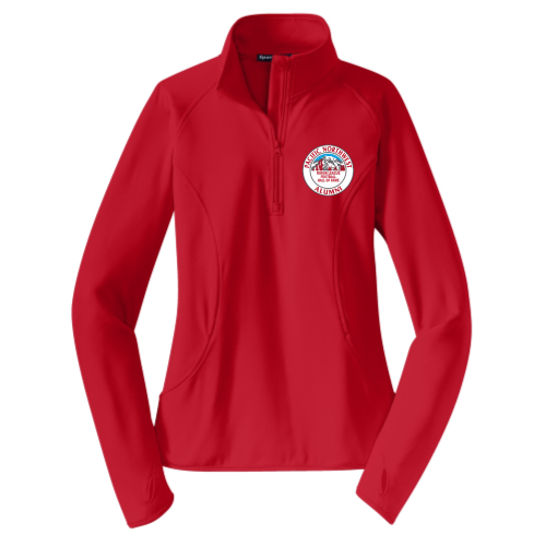 Pacific NW Football - Ladies Sport Wicking 1-4 Zip Pullover
