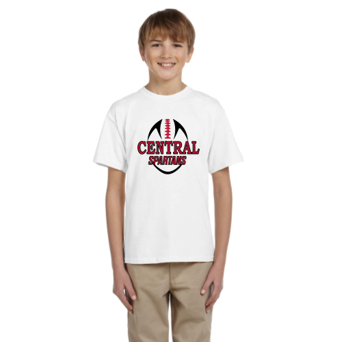 Load image into Gallery viewer, Central Davidson - Youth Short Sleeve Cotton Tee
