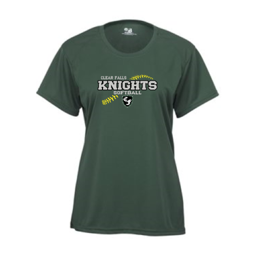 Load image into Gallery viewer, Clear Falls Knights - Softball - Ladies B-Core SS Performance Tee
