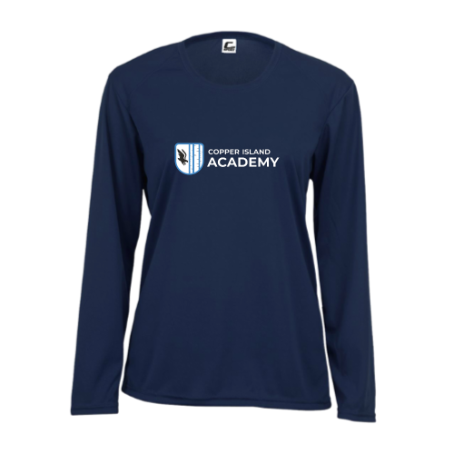 Load image into Gallery viewer, Copper Island - Ladies LS Performance Tee
