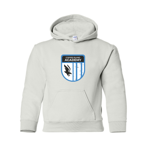 Load image into Gallery viewer, Copper Island Academy - Youth Pullover Hood Sweatshirt
