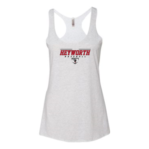 Load image into Gallery viewer, Heyworth Swarm - Baseball - Women’s Triblend Racerback Tank
