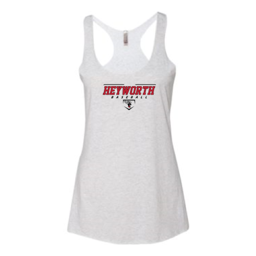 Heyworth Swarm - Baseball - Women’s Triblend Racerback Tank