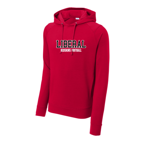 Load image into Gallery viewer, Liberal Redskins - Sport-Tek Sport-Wick Flex Fleece Pullover Hoodie
