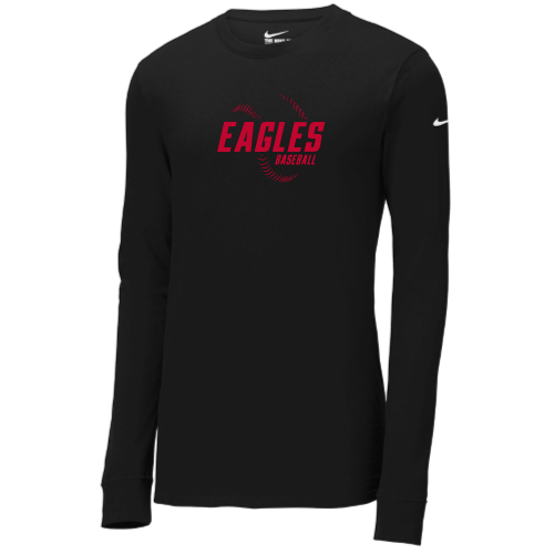 Load image into Gallery viewer, MA Baseball - Nike Dri-FIT Cotton/Poly Long Sleeve Tee
