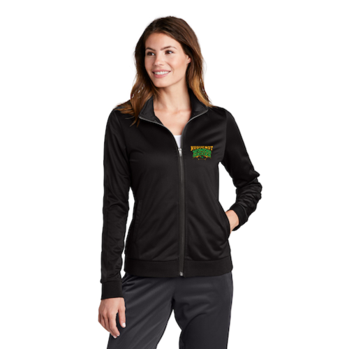 Huguenot Soccer - Sport-Tek Ladies Tricot Sleeve Stripe Track Jacket