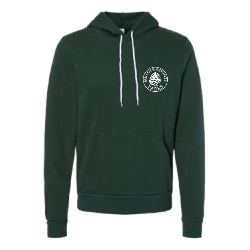 Suffolk County Left Chest - Adult Premium Pullover Hood Sweatshirt