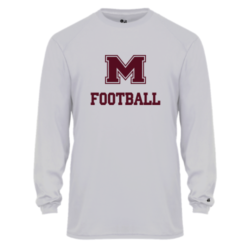 Milford Football - Youth LS Performance Tee