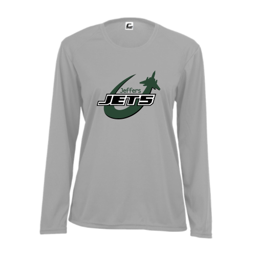 Load image into Gallery viewer, Jeffers HS -  Ladies LS Performance Tee
