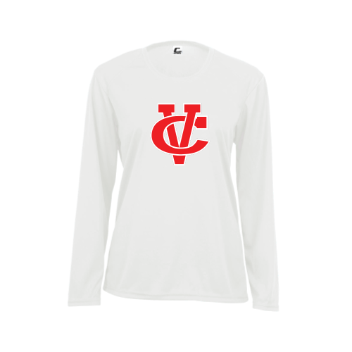 Coosa Valley Academy Baseball - Ladies LS Performance Tee