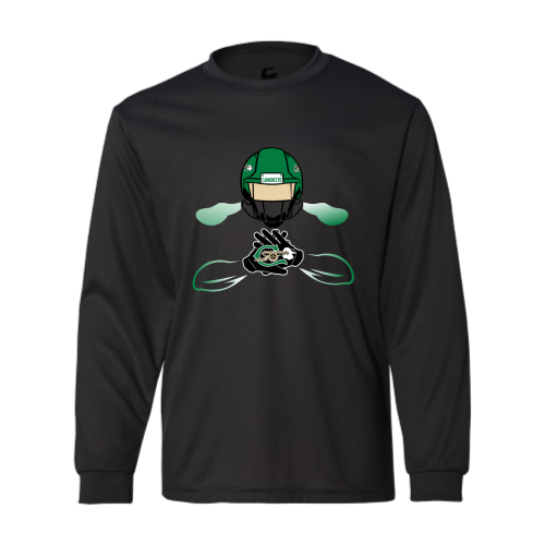 Lansdale Cannoneers FB - Ladies LS Performance Tee