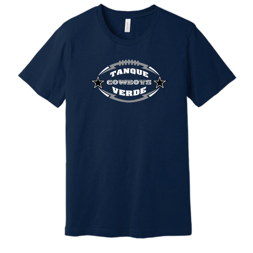 Tanque Verde Cowboys - Canvas Adult Short Sleeve Cotton Tee