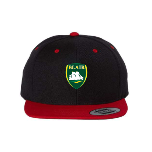 Load image into Gallery viewer, Blair Middle School - Premium Flat Bill Snapback
