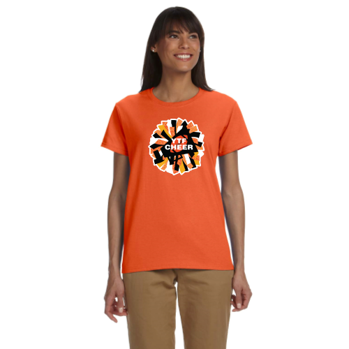 YTF Cheer - Ladies Short Sleeve Cotton Tee