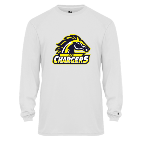 Load image into Gallery viewer, DCA Chargers - Youth LS Performance Tee
