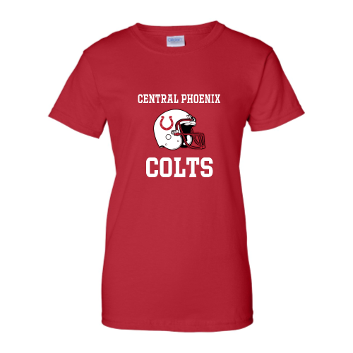 Load image into Gallery viewer, Central Phoenix Colts YFB - Ladies Short Sleeve Cotton Tee
