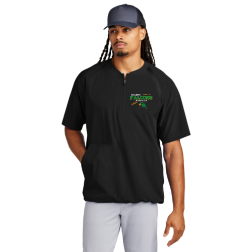 Huguenot Baseball - Sport-Tek Repeat 1/2 Zip Short Sleeve Jacket