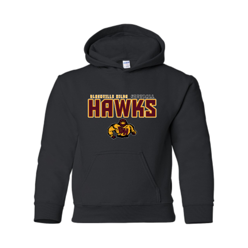 Blackville Hilda Football - Youth Pullover Hood Sweatshirt