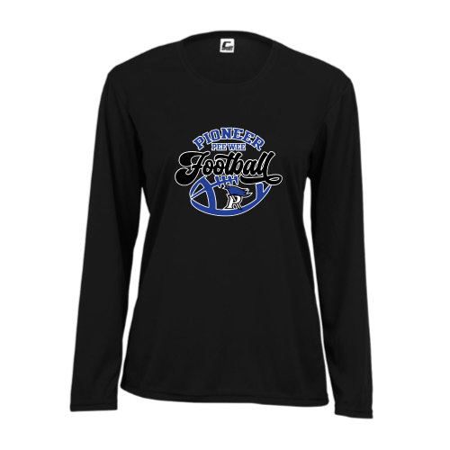 Load image into Gallery viewer, Cros-Lex Football -  Ladies LS Performance Tee
