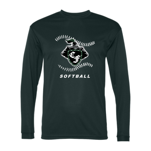 Load image into Gallery viewer, Clear Falls HS - Softball - Adult LS Performance Tee
