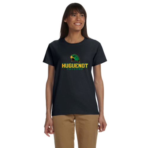 Huguenot Falcons - Ladies Short Sleeve Cotton Tee