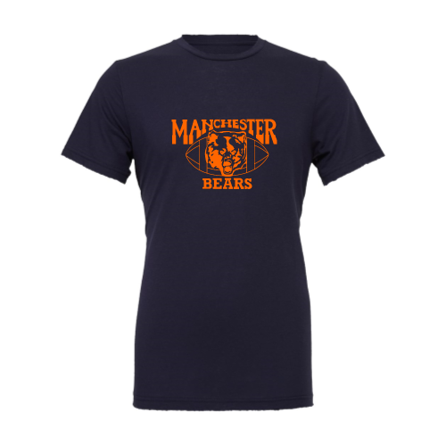 Load image into Gallery viewer, Manchester Bears Football -  Canvas Adult Short Sleeve Cotton Tee
