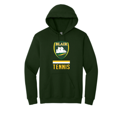 Load image into Gallery viewer, Blair Tennis - Adult Pullover Hood Sweatshirt
