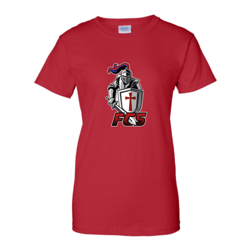 Load image into Gallery viewer, Faith Christian School - Ladies Short Sleeve Cotton Tee
