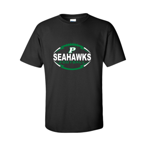 Load image into Gallery viewer, Peninsula Youth Seahawks - Adult Short Sleeve Cotton Tee
