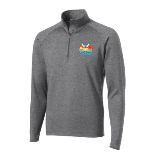 Load image into Gallery viewer, The Lucky Viking - Sport Wicking 1/4 Zip Pullover
