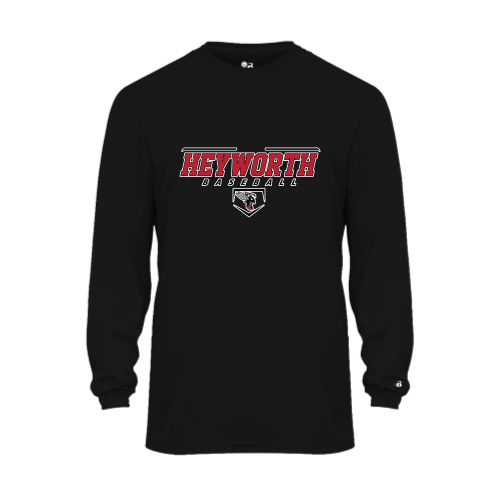 Heyworth Swarm - Baseball - Youth LS Performance Tee