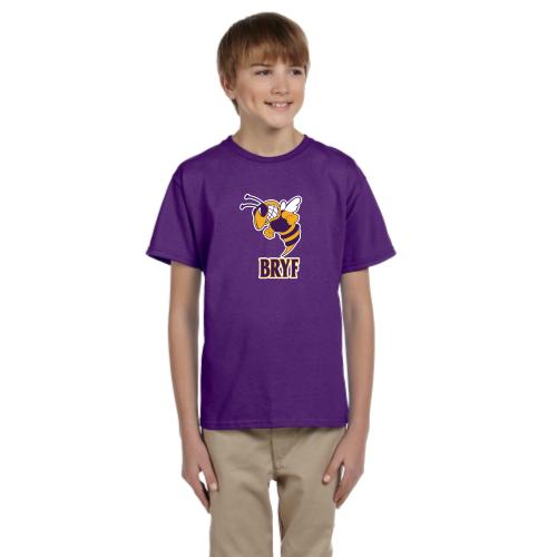 Load image into Gallery viewer, BRYF -  Youth Short Sleeve Cotton Tee
