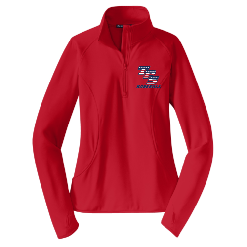 TPS Baseball - Ladies Sport Wicking 1-4 Zip Pullover