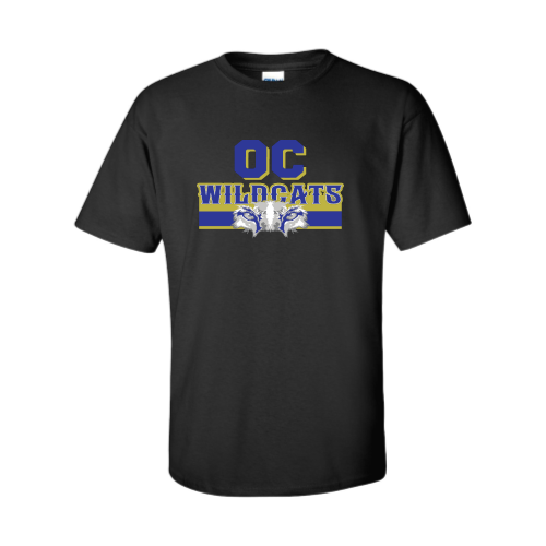 OC Wildcats - Adult Short Sleeve Cotton Tee