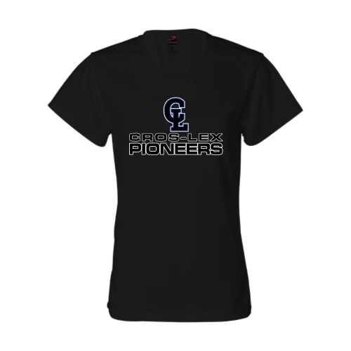 Load image into Gallery viewer, Cros-Lex Pioneers - Ladies B-Core SS Performance Tee
