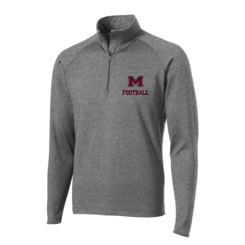 Load image into Gallery viewer, Milford Football -  Sport Wicking 1-4 Zip Pullover
