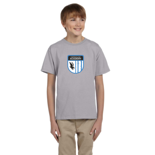 Load image into Gallery viewer, Copper Island Academy - Youth Short Sleeve Cotton Tee
