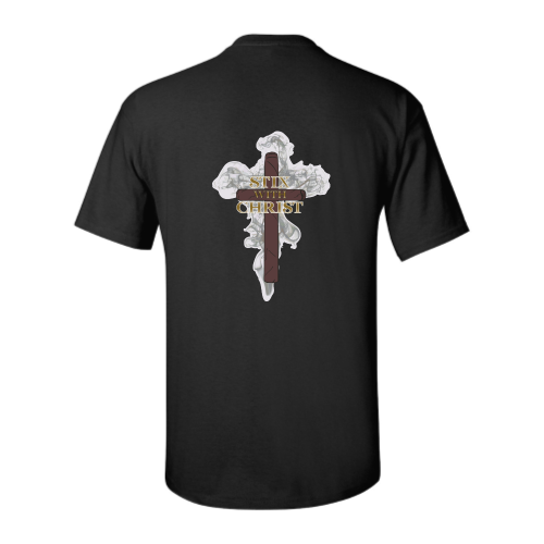 Load image into Gallery viewer, Stix with Christ - Adult Short Sleeve Cotton Tee
