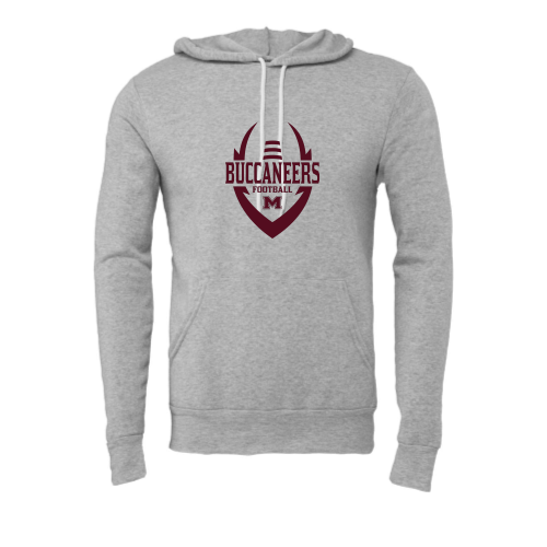 Milford Buccaneers - Adult Premium Pullover Hood Sweatshirt