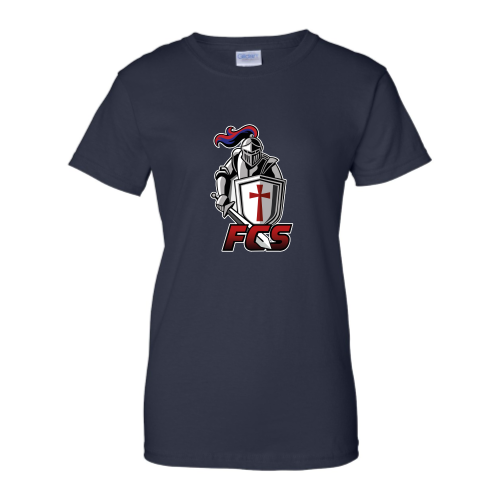 Load image into Gallery viewer, Faith Christian School - Ladies Short Sleeve Cotton Tee
