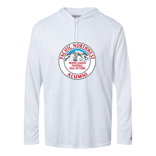 Pacific NW Football - Adult LS Performance Tee with Hood