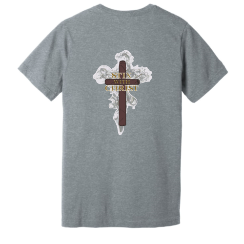 Load image into Gallery viewer, Stix with Christ - Canvas Adult Short Sleeve Cotton Tee
