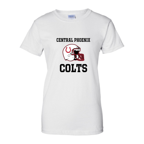 Load image into Gallery viewer, Central Phoenix Colts YFB - Ladies Short Sleeve Cotton Tee
