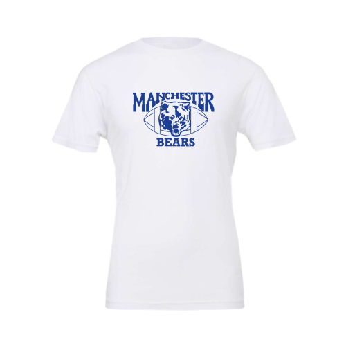 Load image into Gallery viewer, Manchester Bears Football -  Canvas Adult Short Sleeve Cotton Tee
