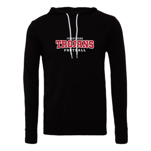 Load image into Gallery viewer, Forest Park Trojans - Adult Premium Pullover Hood Sweatshirt
